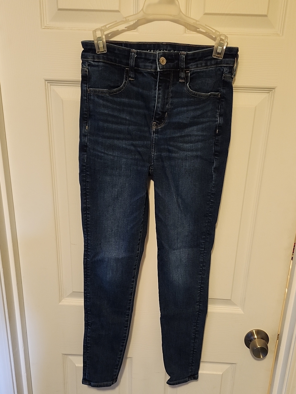 American Eagle Outfitters Dark Blue Skinny Jeans